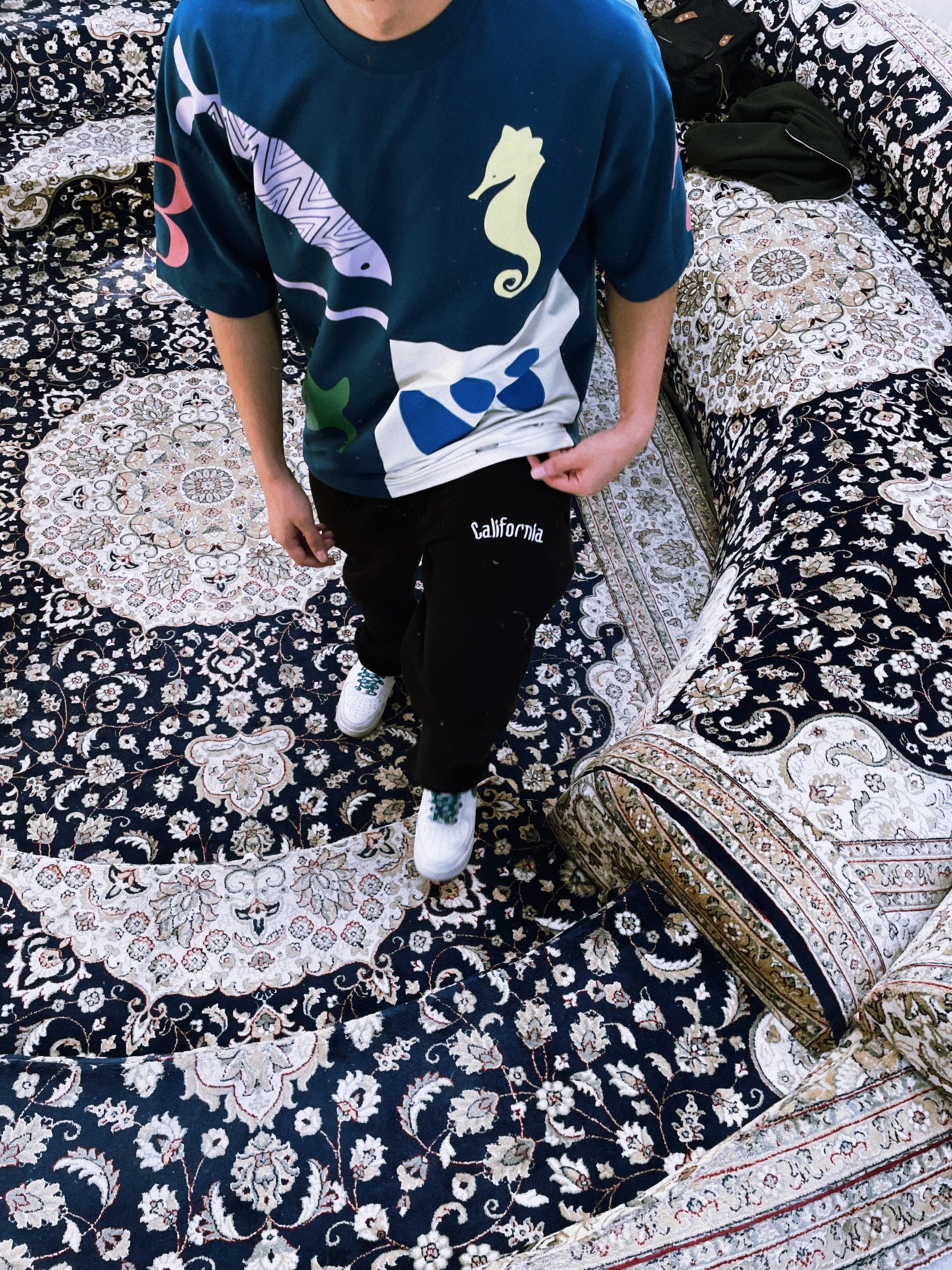 INDIGO 87 SEA SHELLS T-SHIRT
