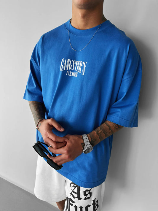 Blue Gangster's T-Shirt
