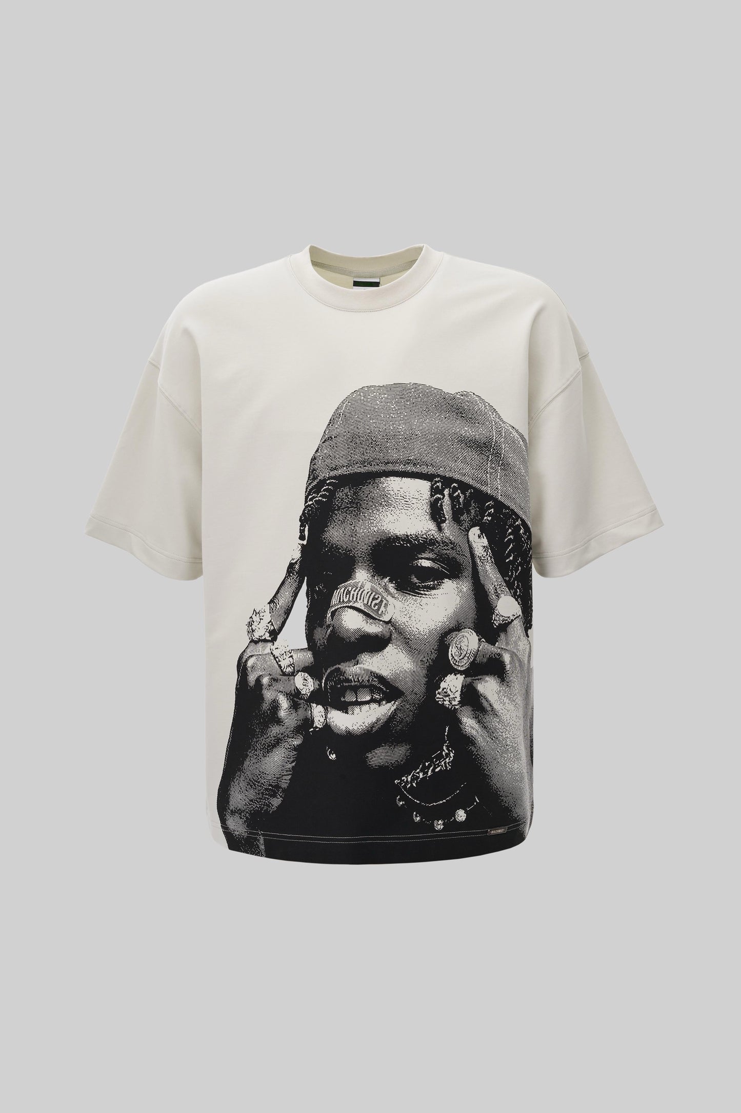 WHITE PAPPER T-SHIRT