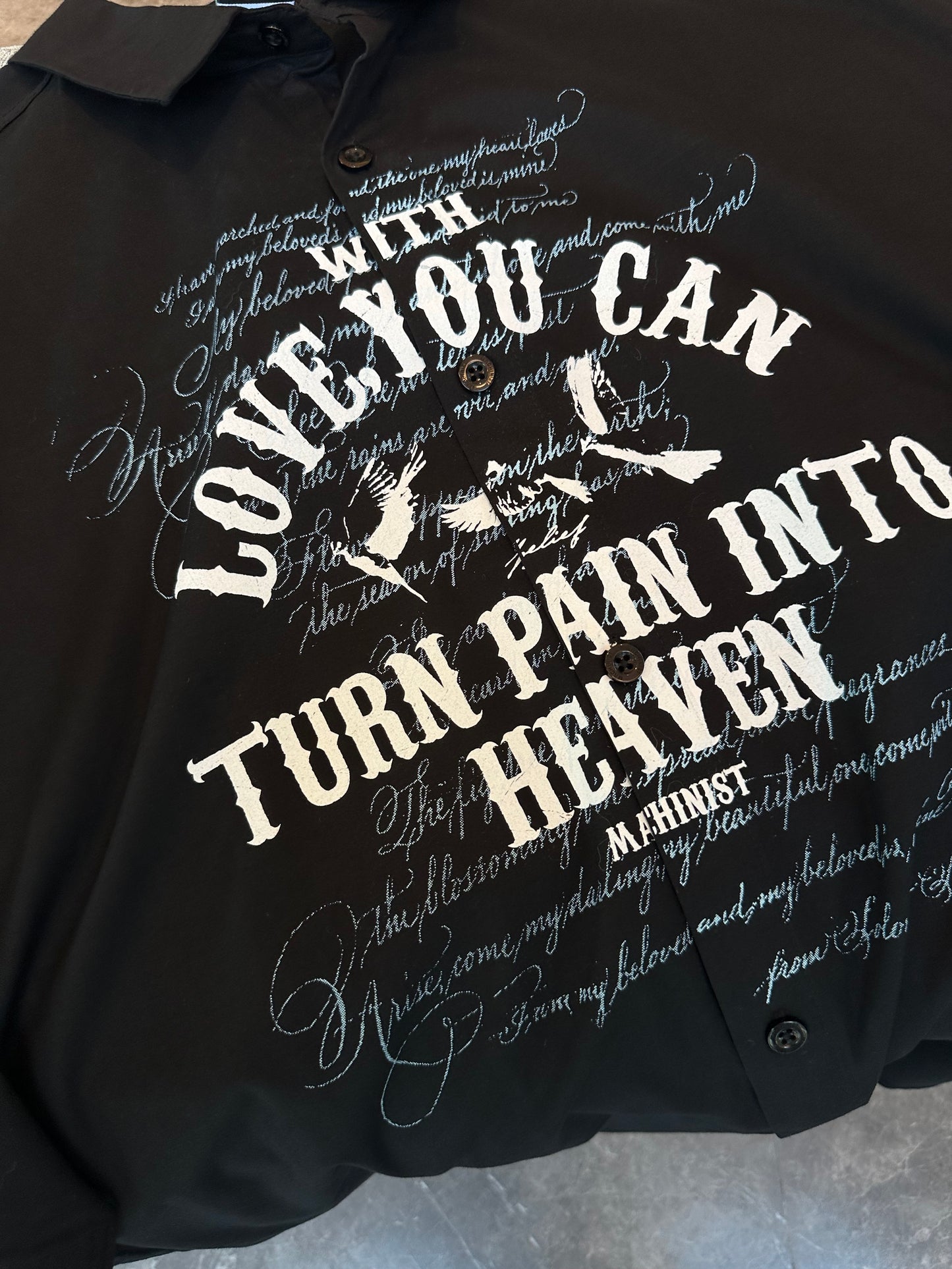 BLACK HEAVEN COTTON SHIRT