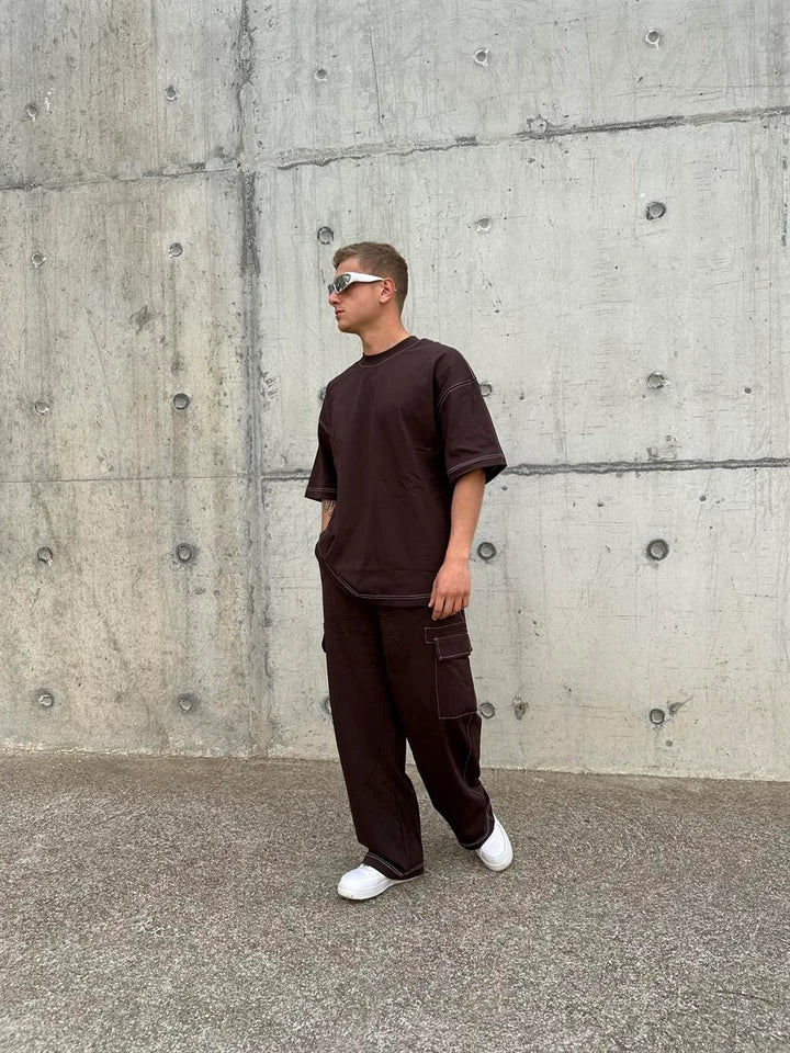 Oak Sewed Cargo Pants