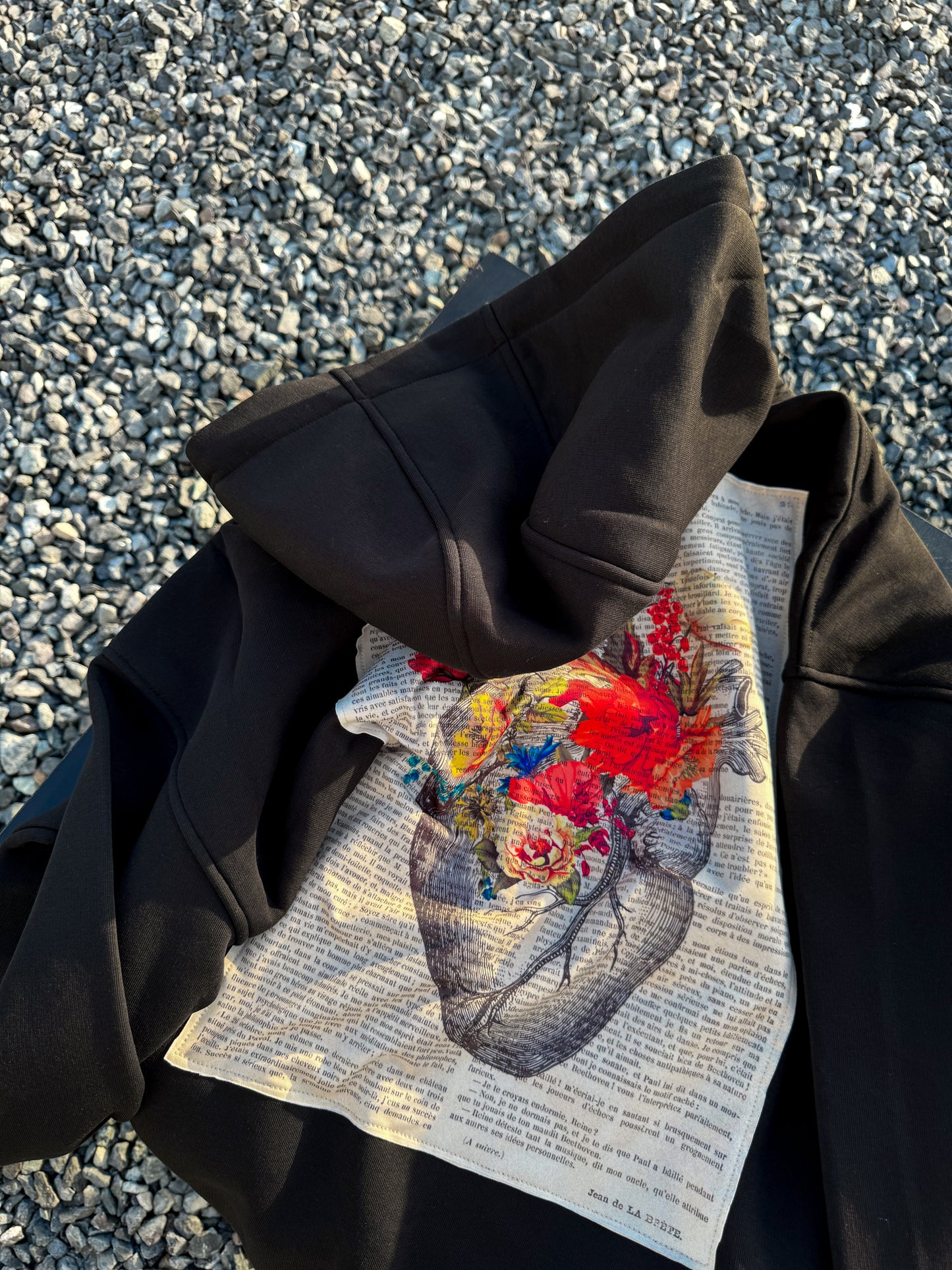 Black Heart of Glass Hoodie