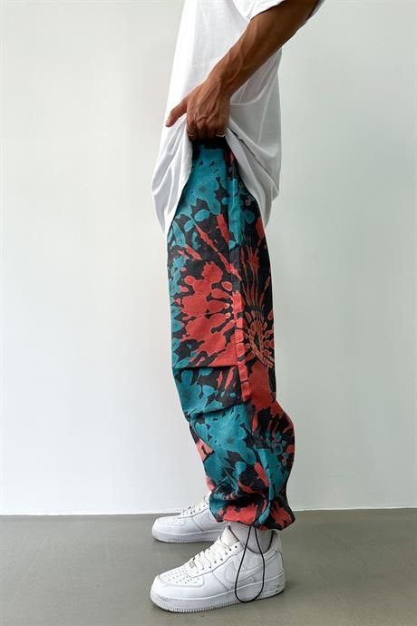 Blue Parachute Pants