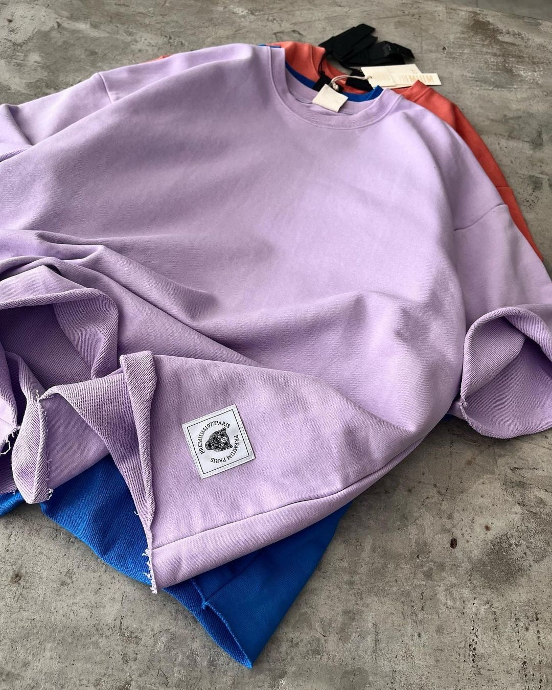 Soft Pink Basic Label T-Shirt