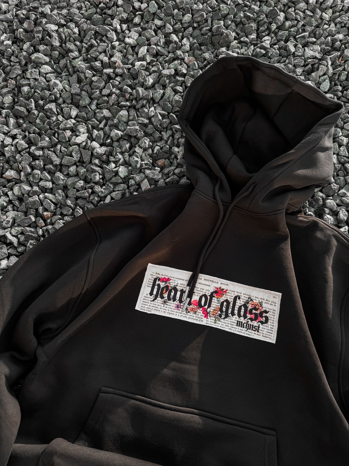 Black Heart of Glass Hoodie