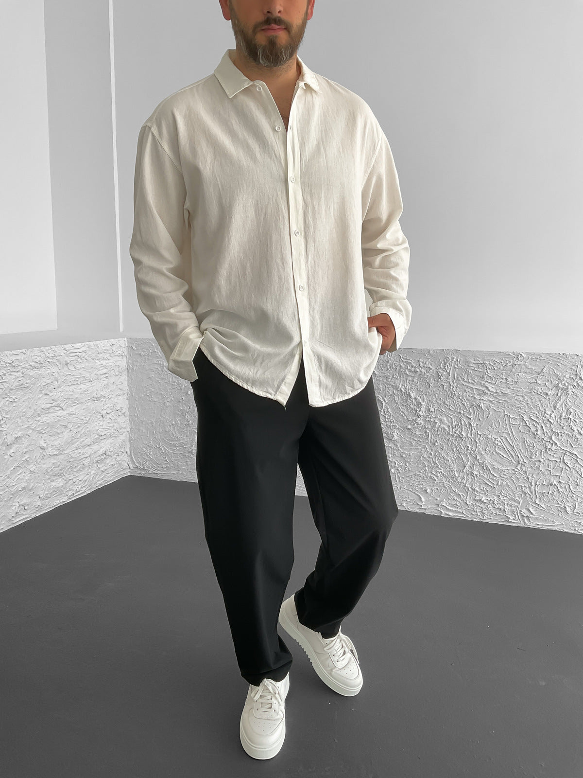 White Long Sleeve Shirt