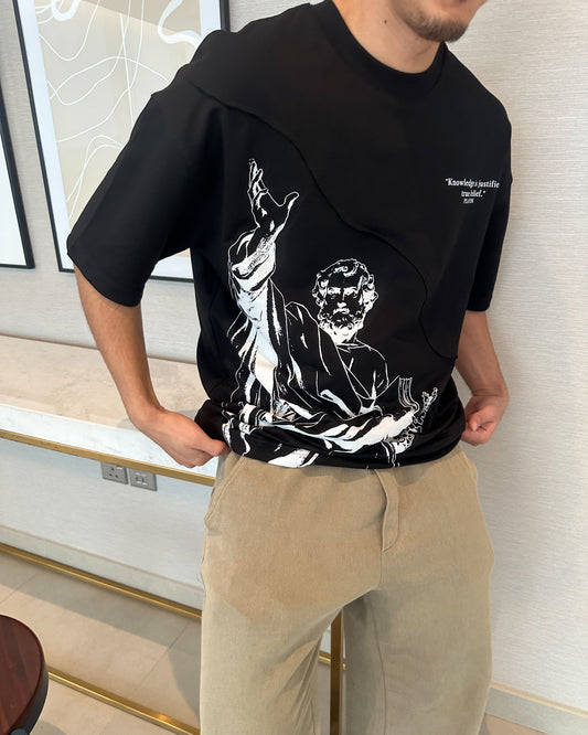 BLACK KNOWLEDGE T-SHIRT