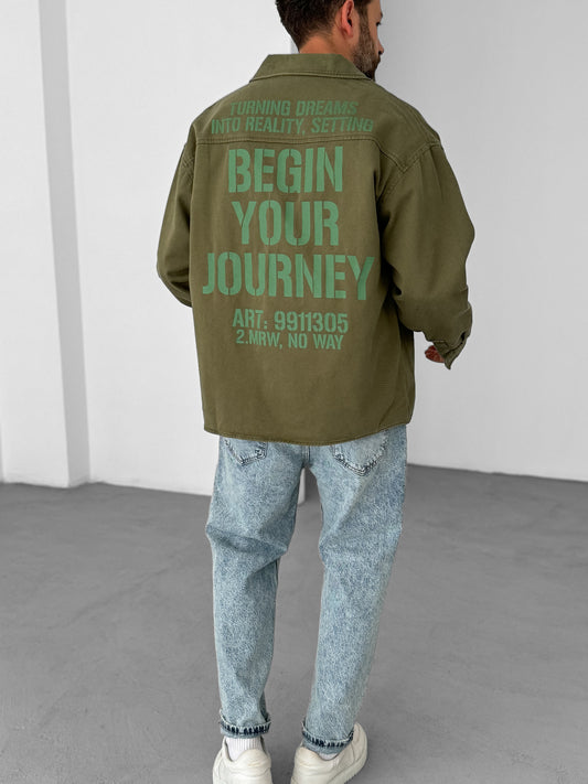 KHAKI JOURNEY JACKET
