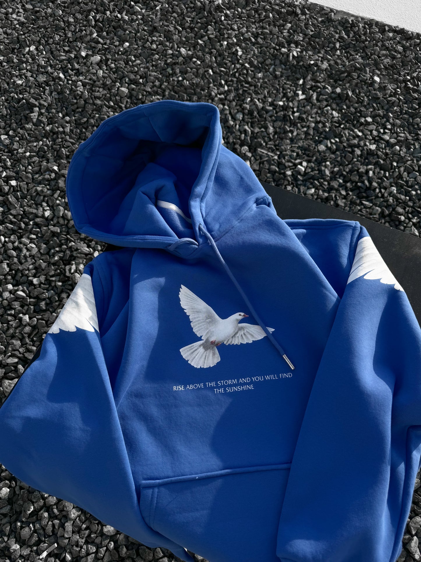 Blue Pigeon Hoodie