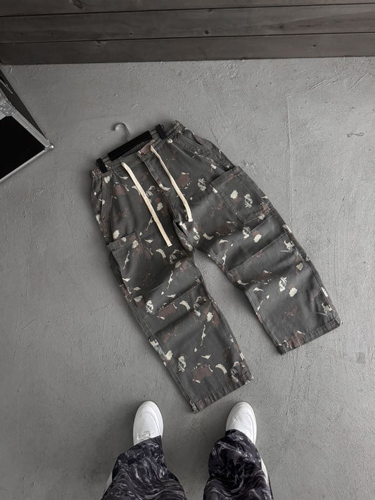 FUME CAMOUFLAGE CARGO PANTS