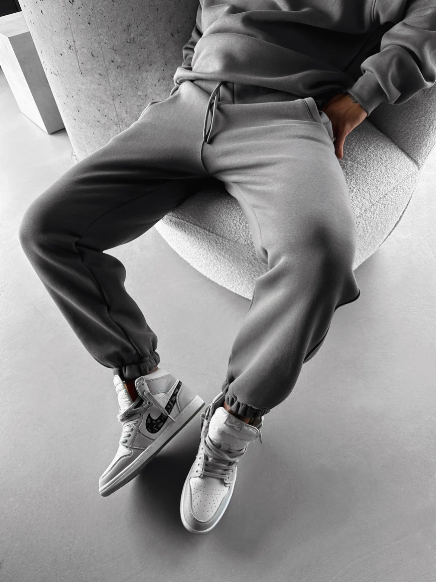 Grey Basic Joggers