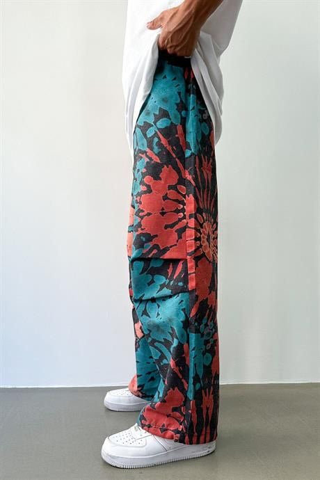 Blue Parachute Pants