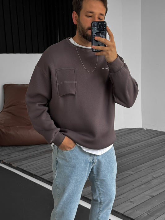 FUME EMBROIDERED SWEATSHIRT