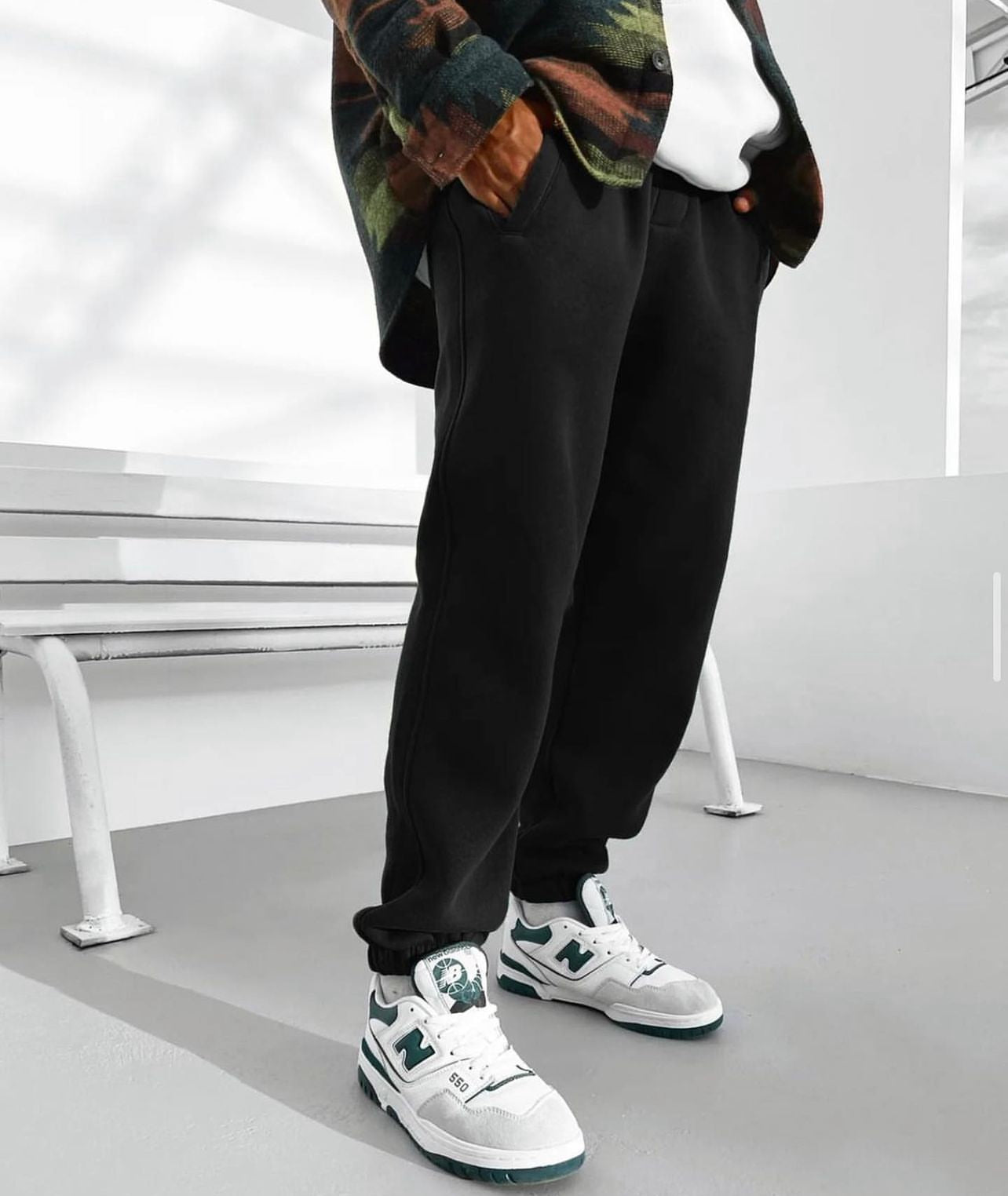 Black Basic Joggers