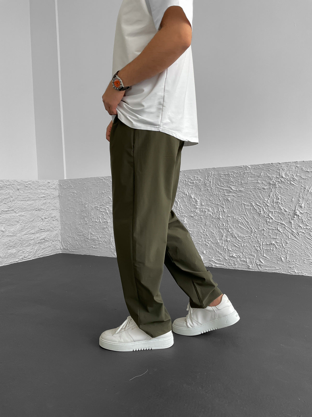 Khaki Basic Parachute Trousers