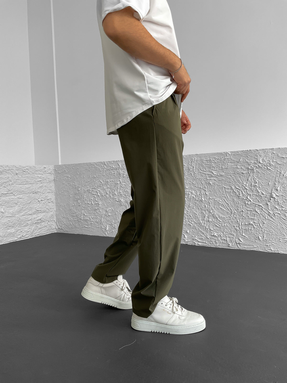 Khaki Basic Parachute Trousers