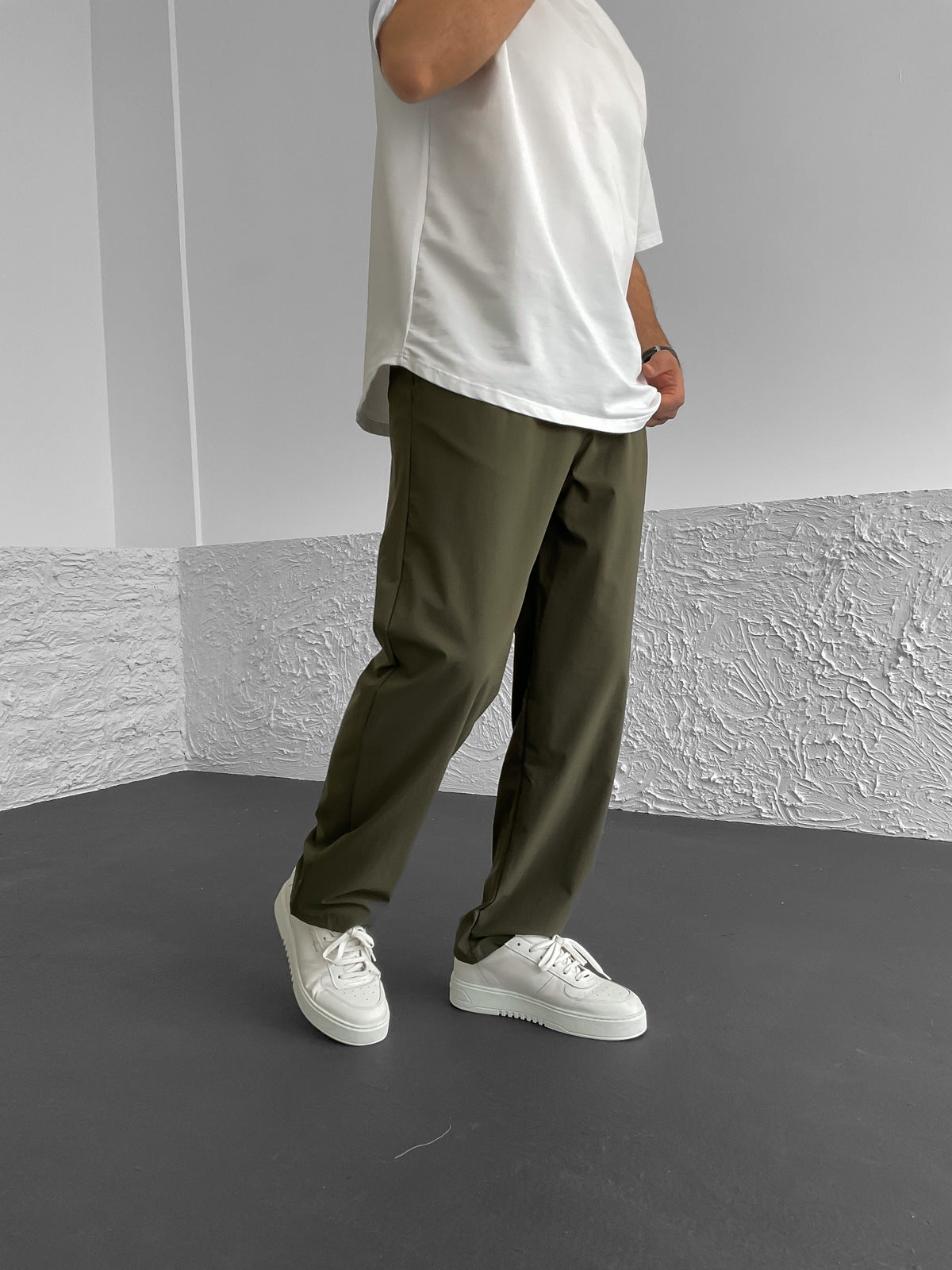 Khaki Basic Parachute Trousers