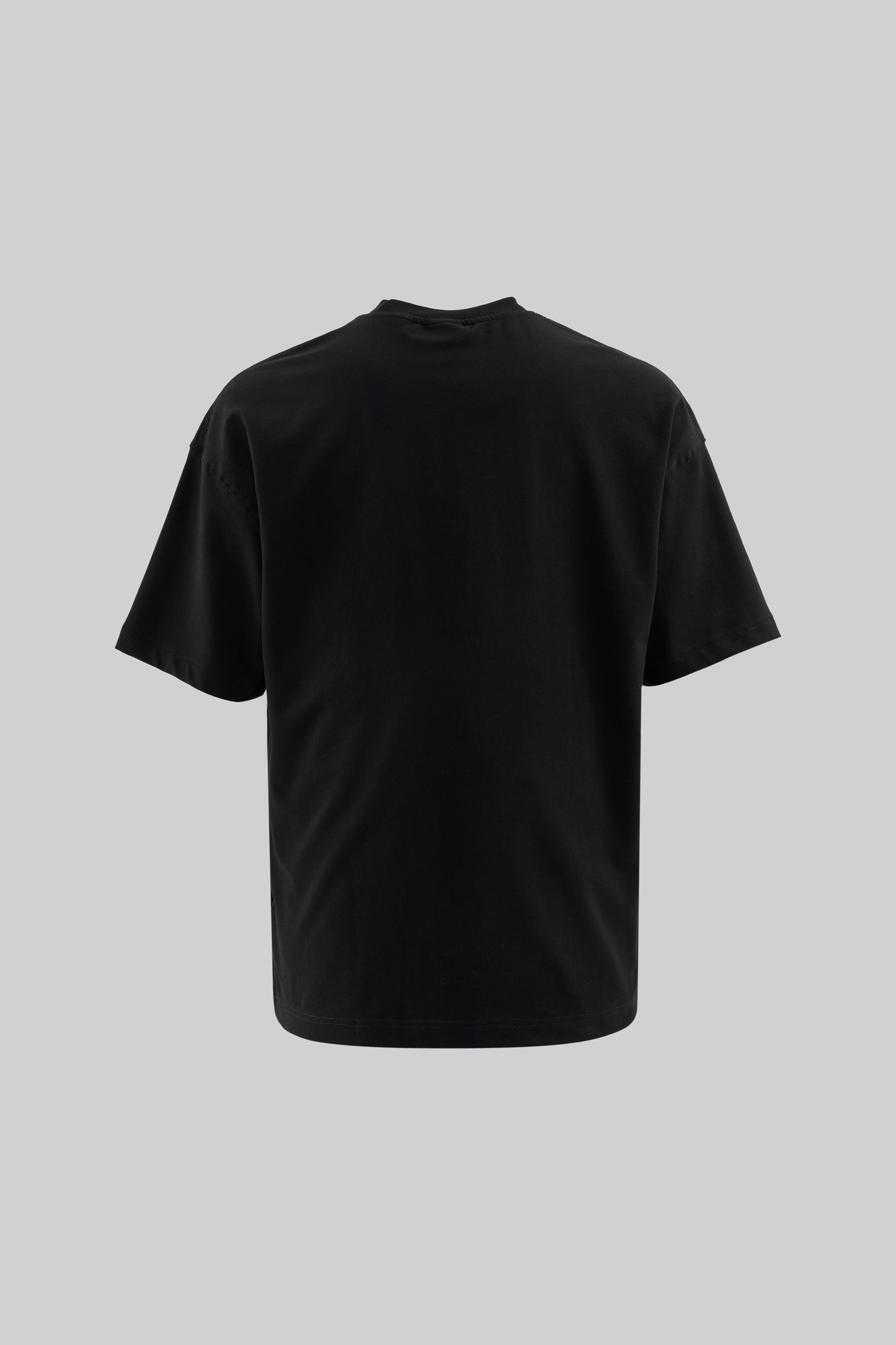 BLACK ZEBRA EMBROIDERED T-SHIRT
