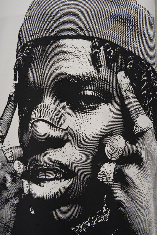 WHITE PAPPER T-SHIRT