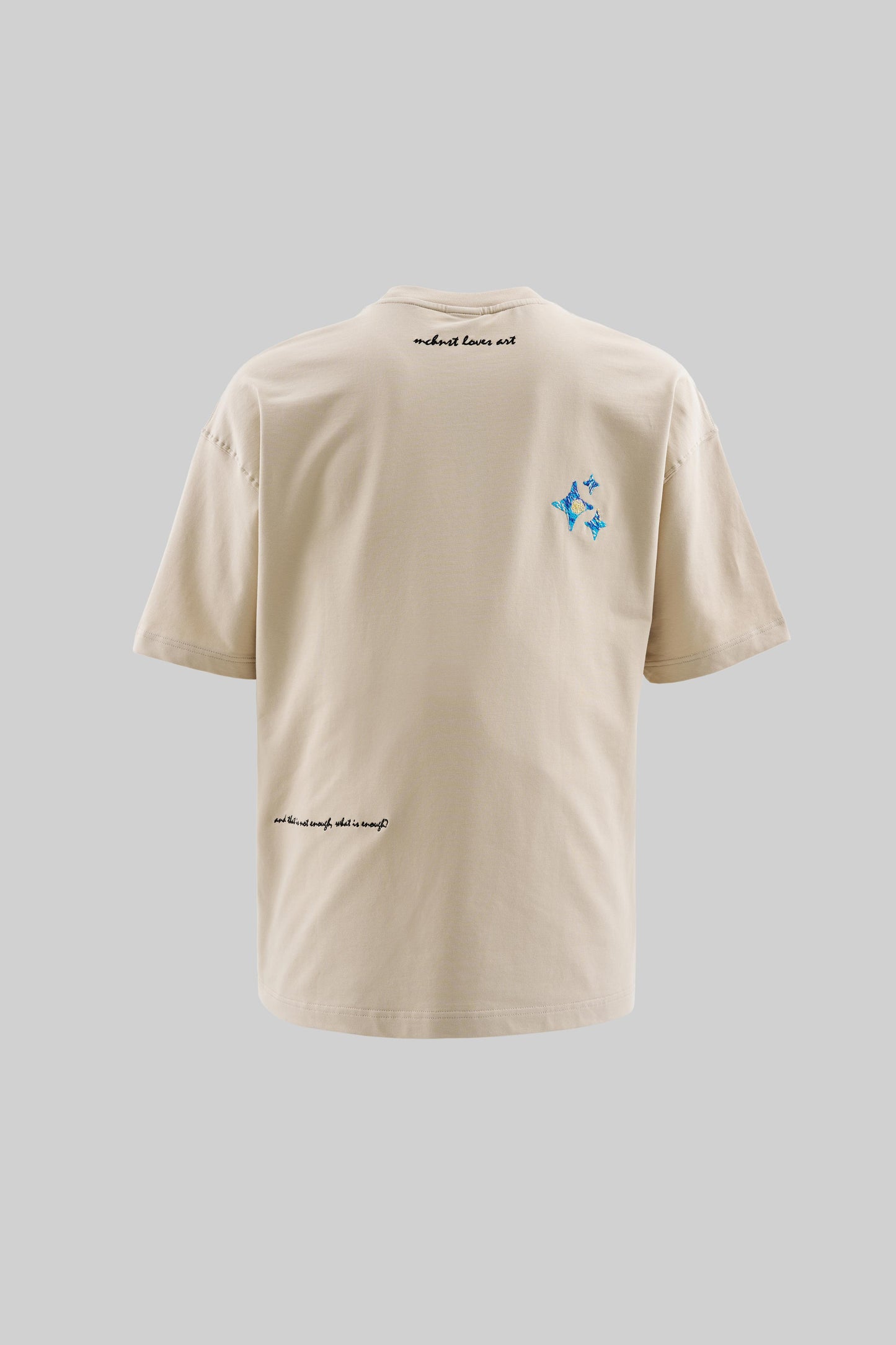 BEIGE THE STARRY NIGHT T-SHIRT