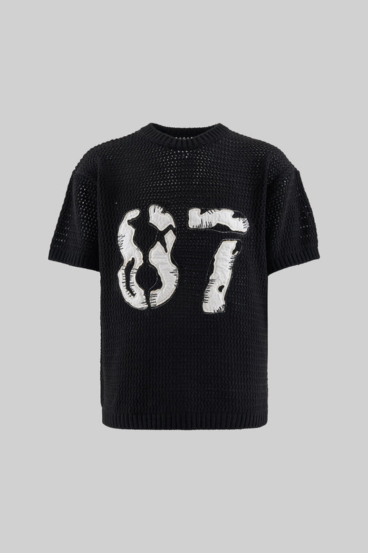 BLACK 87 KNIT T-SHIRT