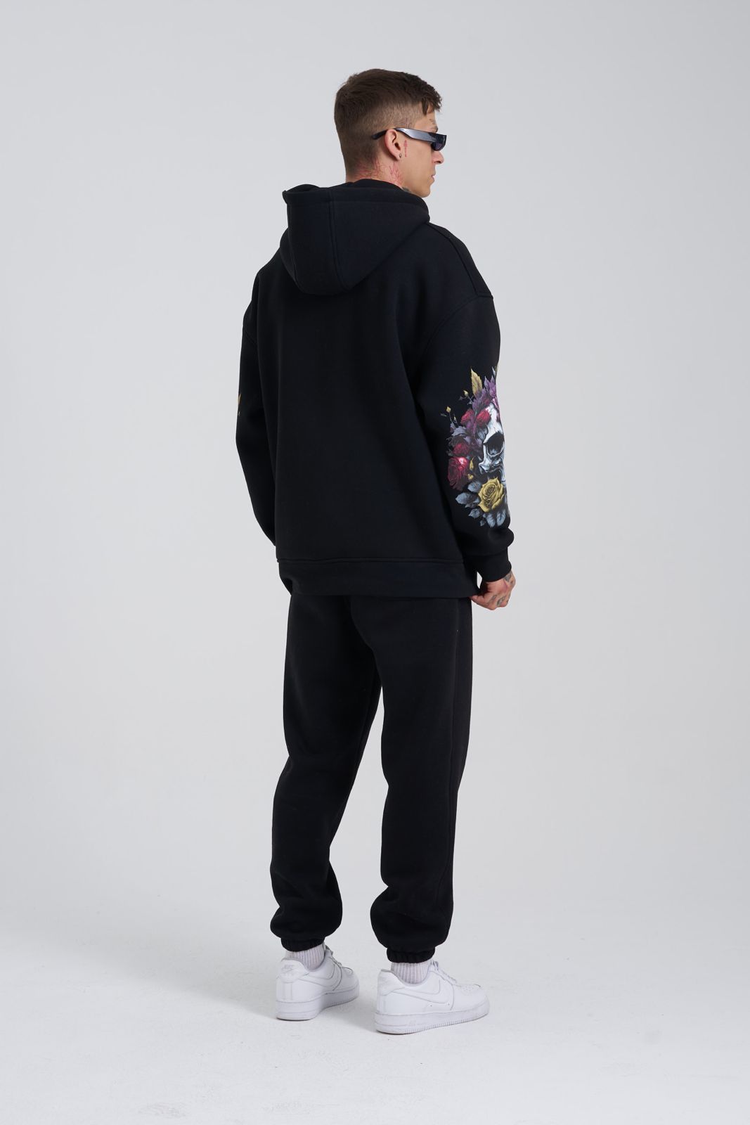 Black Skeleton Hoodie