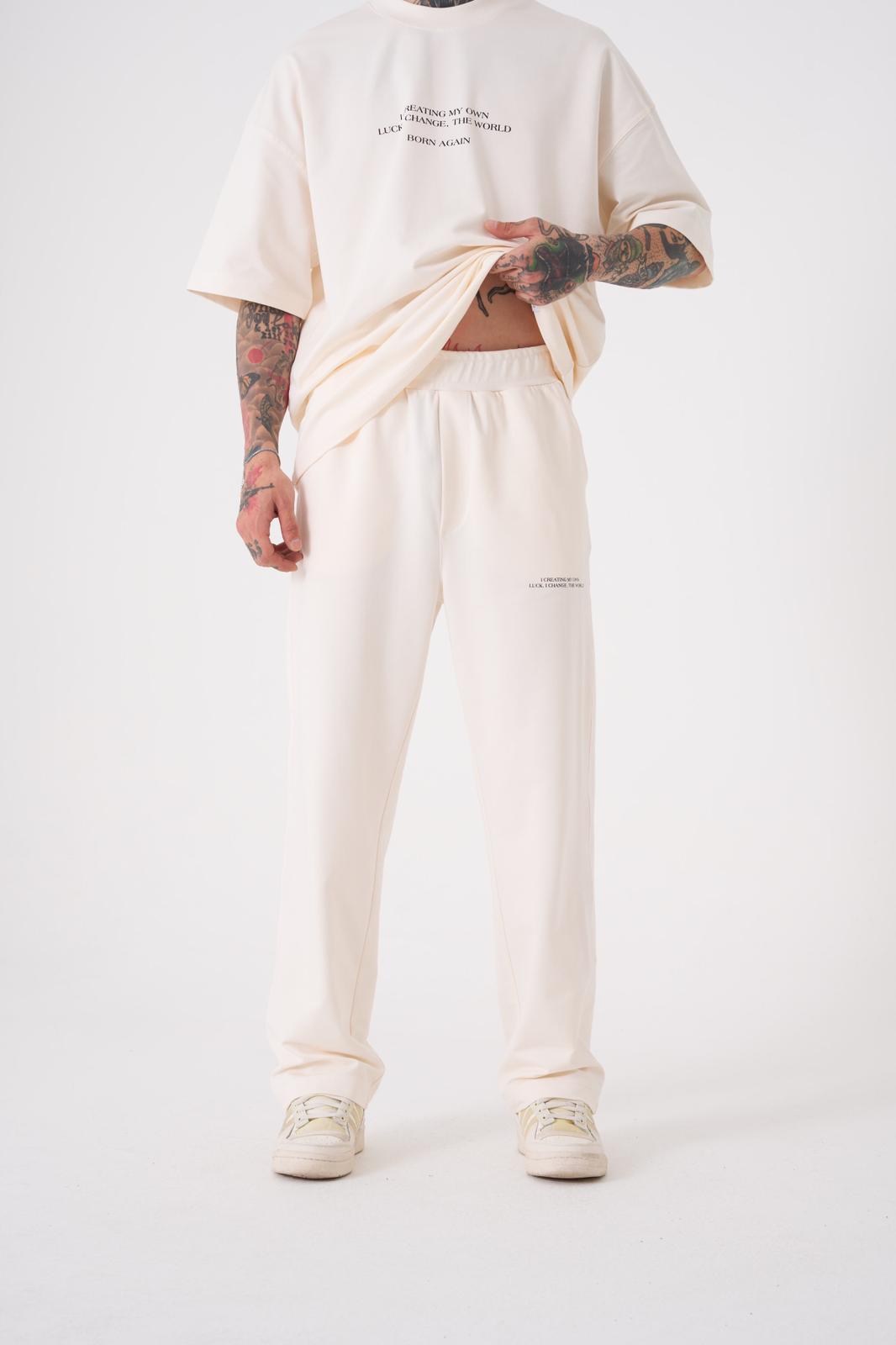 Optic White 7 Jogger