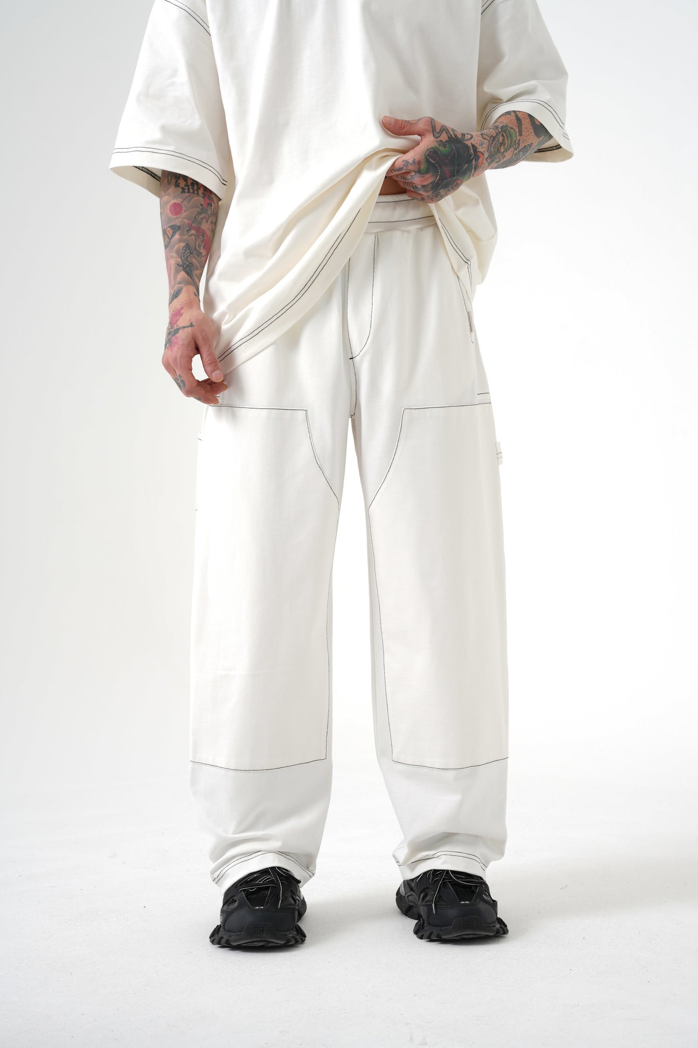 White Premium Sewed Pants