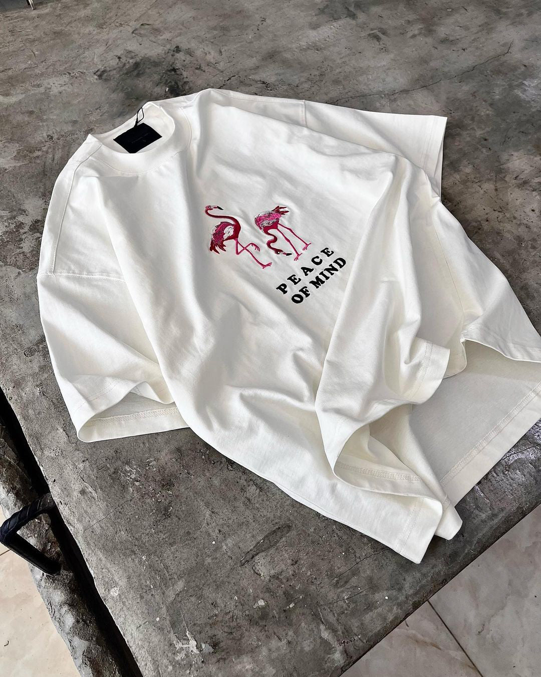 Optic White PEACE OF MIND T-Shirt