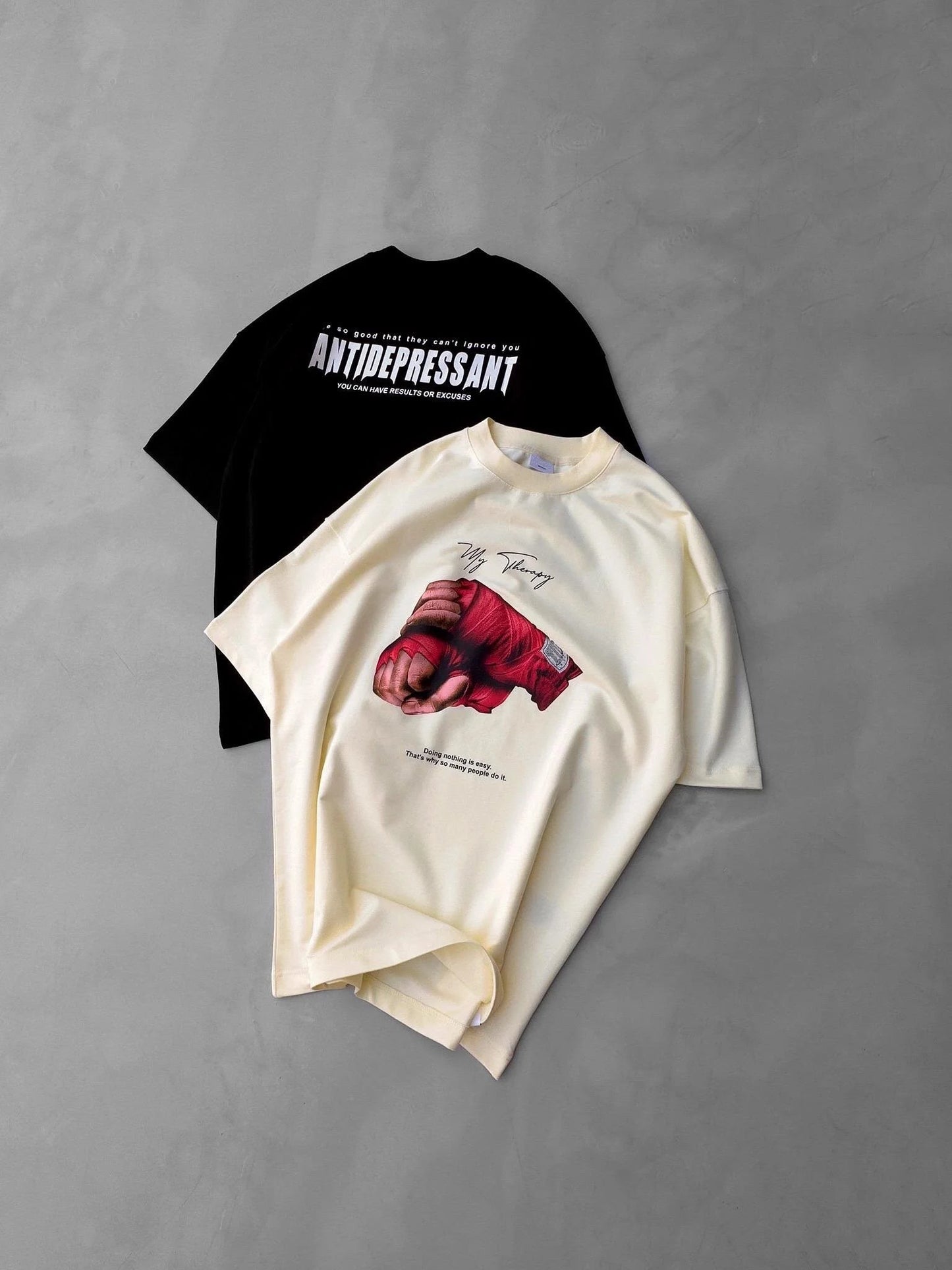 Black ANTIDEPRESSANT T-Shirt