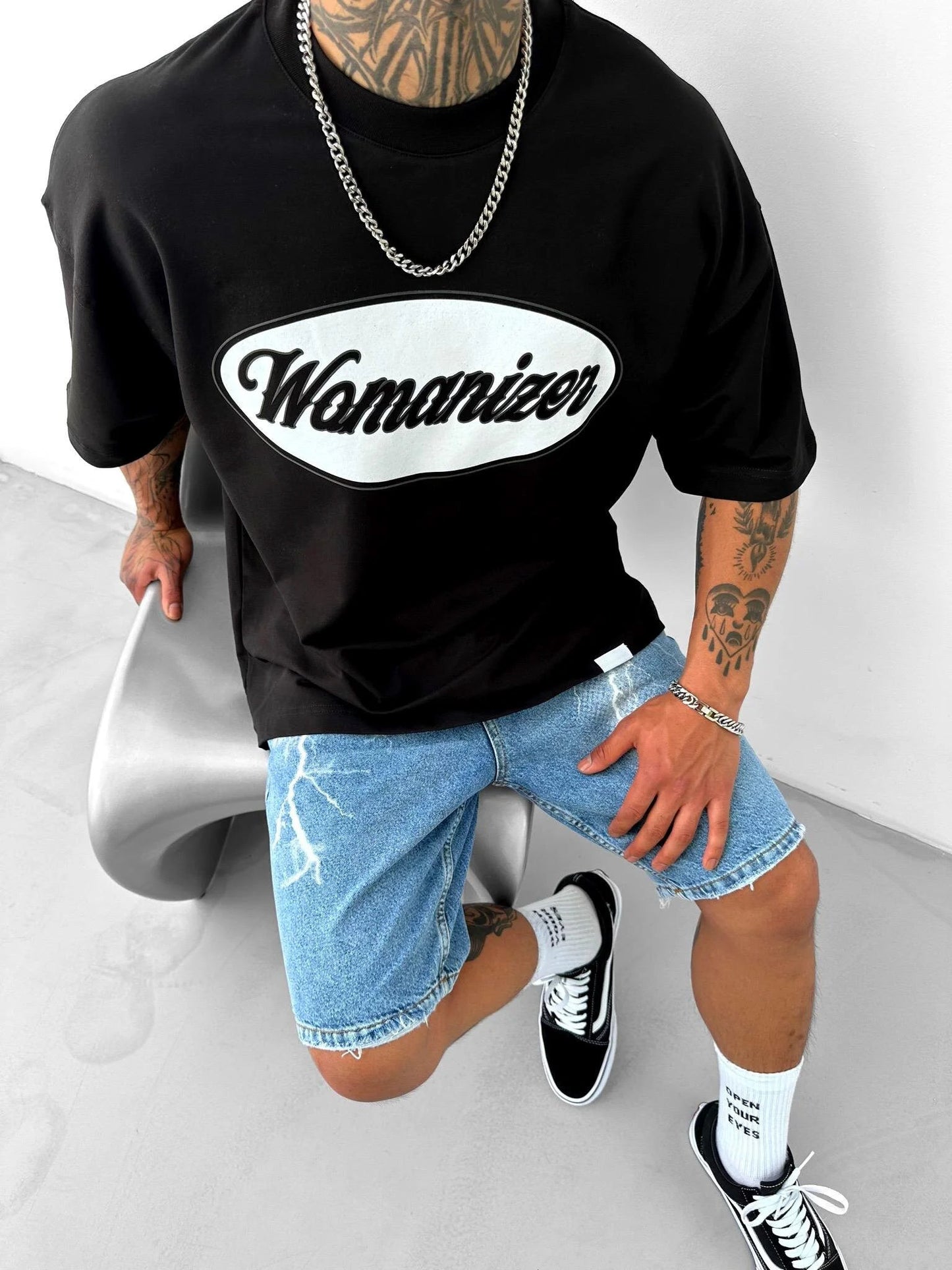 Black WOMANIZER T-Shirt