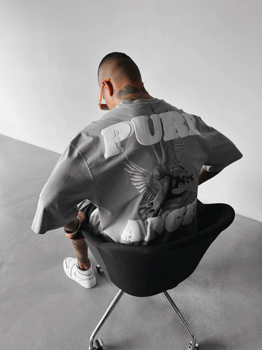 Grey Pure Angel T-Shirt