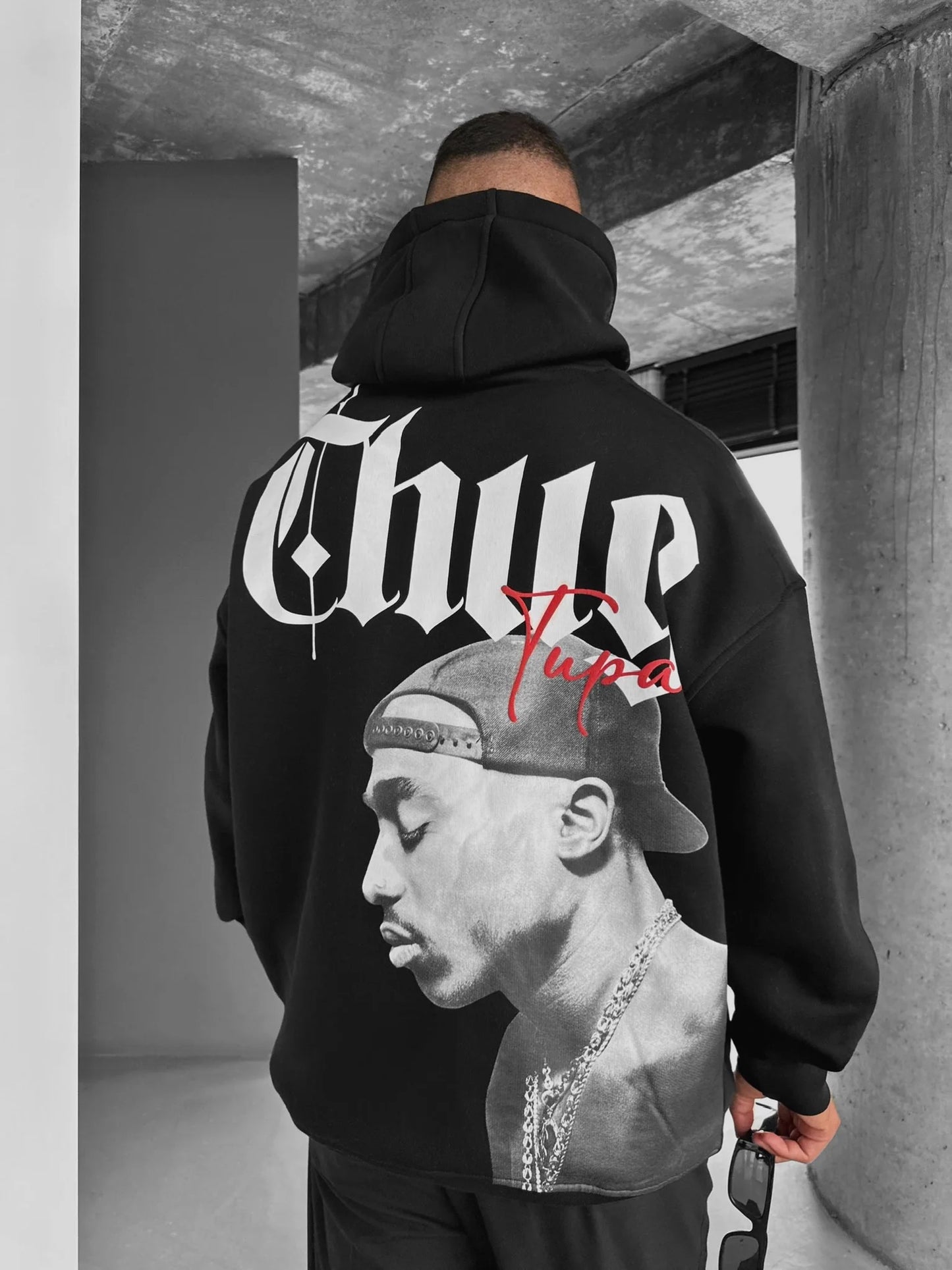 Black Tupac Hoodie