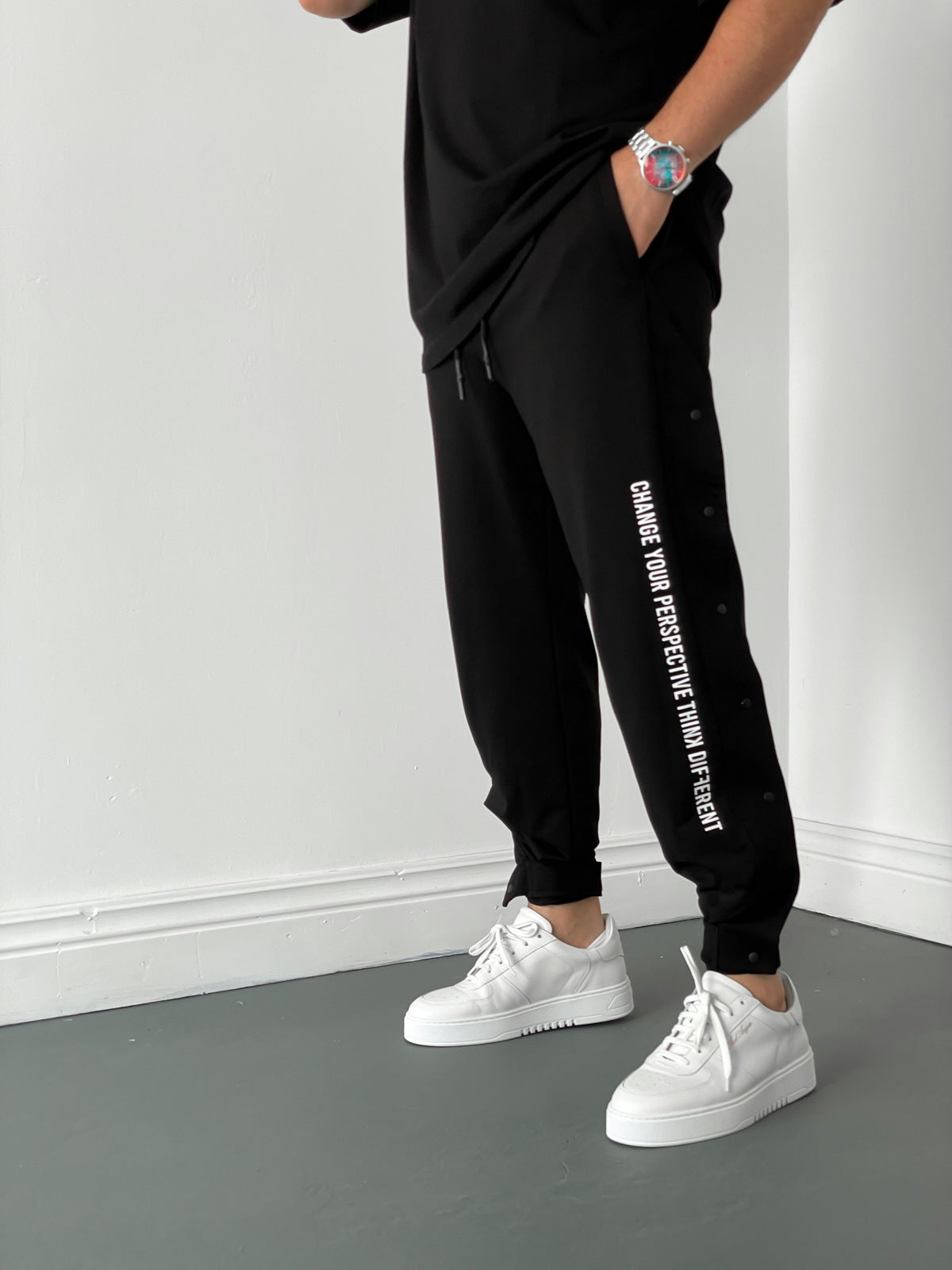 Change Black Joggers