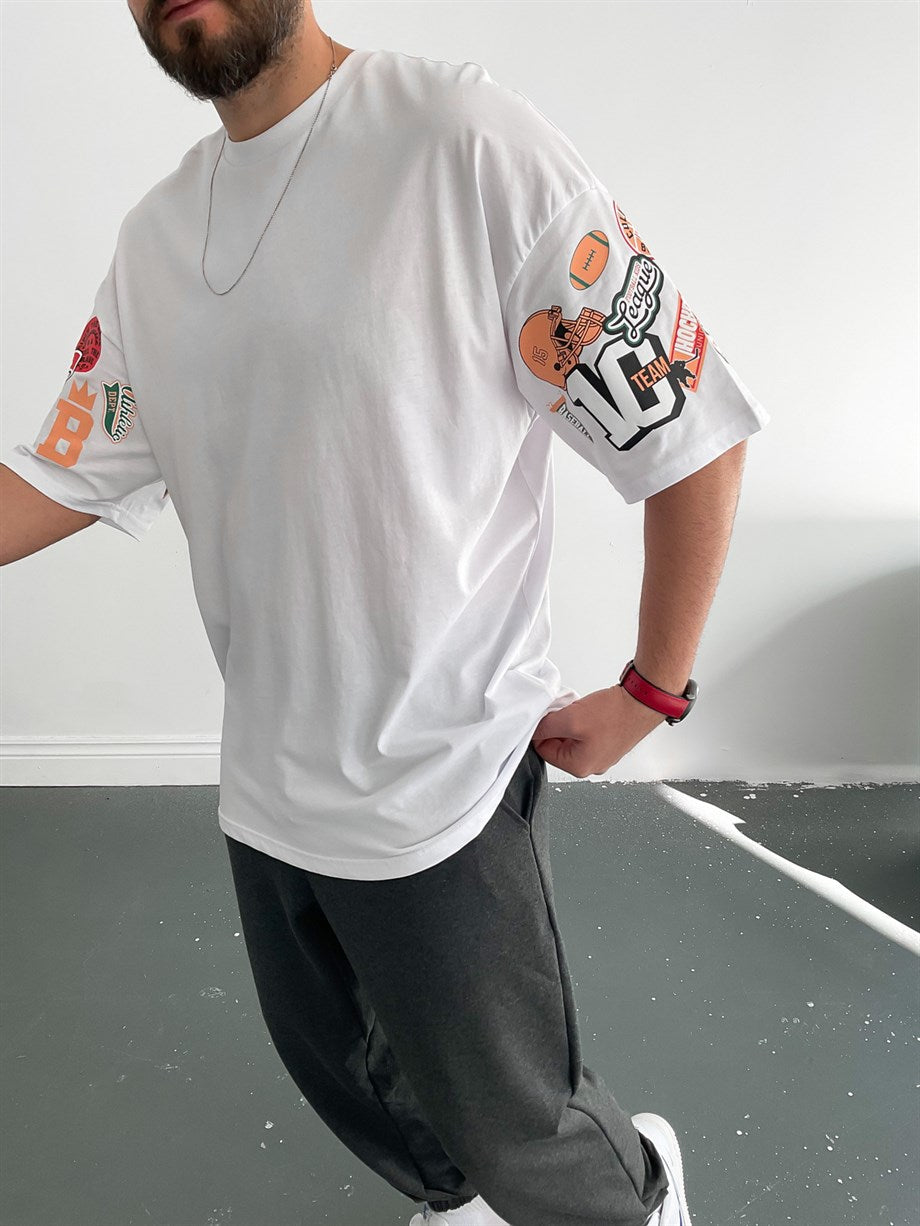 White College T-Shirt