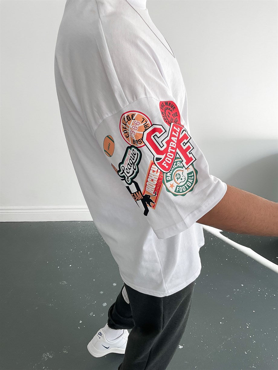 White College T-Shirt