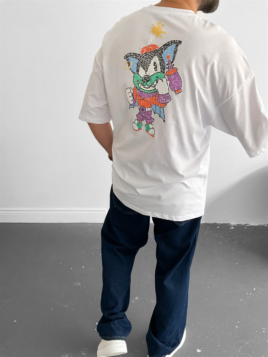 White Boom T-Shirt