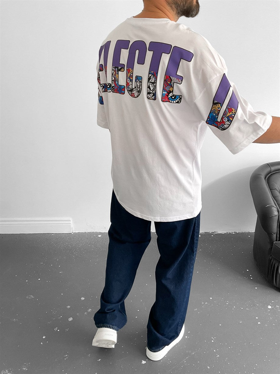 White Selected T-Shirt