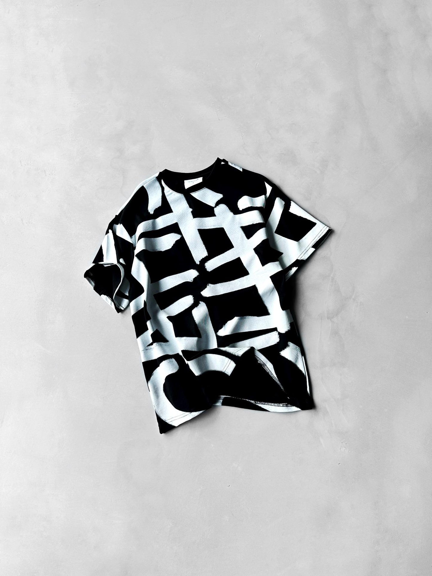 Black Lined T-Shirt