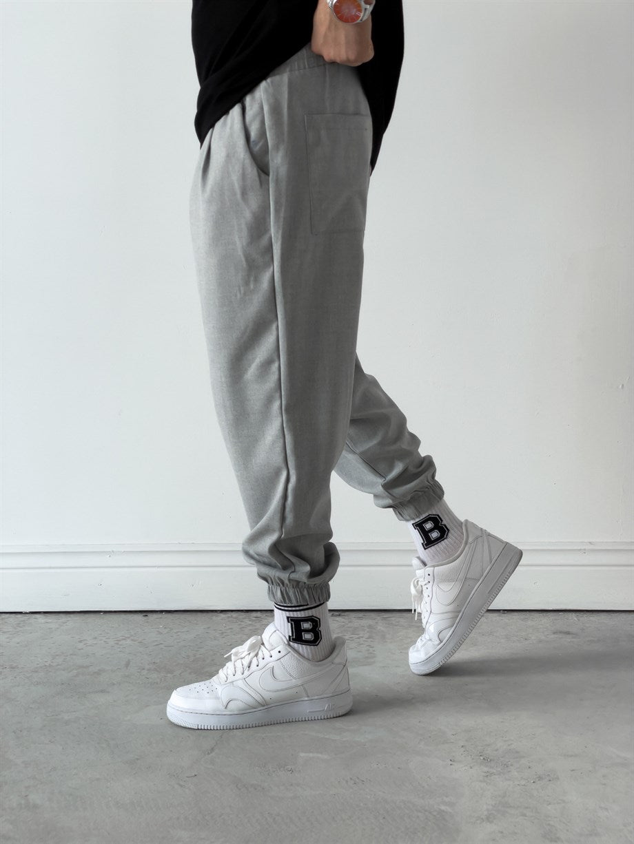 Cotton Grey Joggers