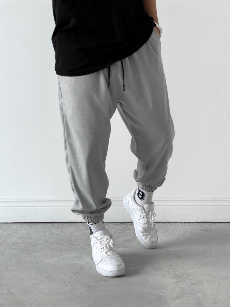 Cotton Grey Joggers