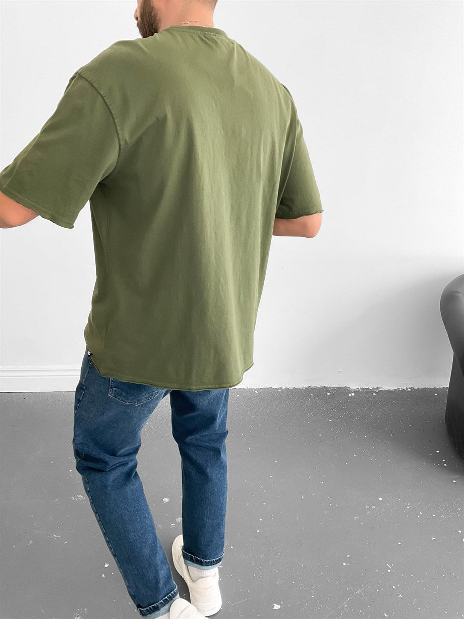 khaki Long Live T-Shirt