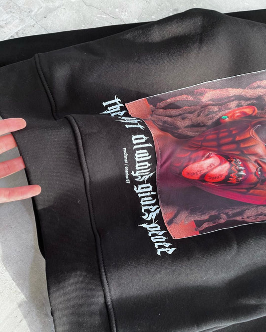 Black Ghostly Panic Sweatshirt