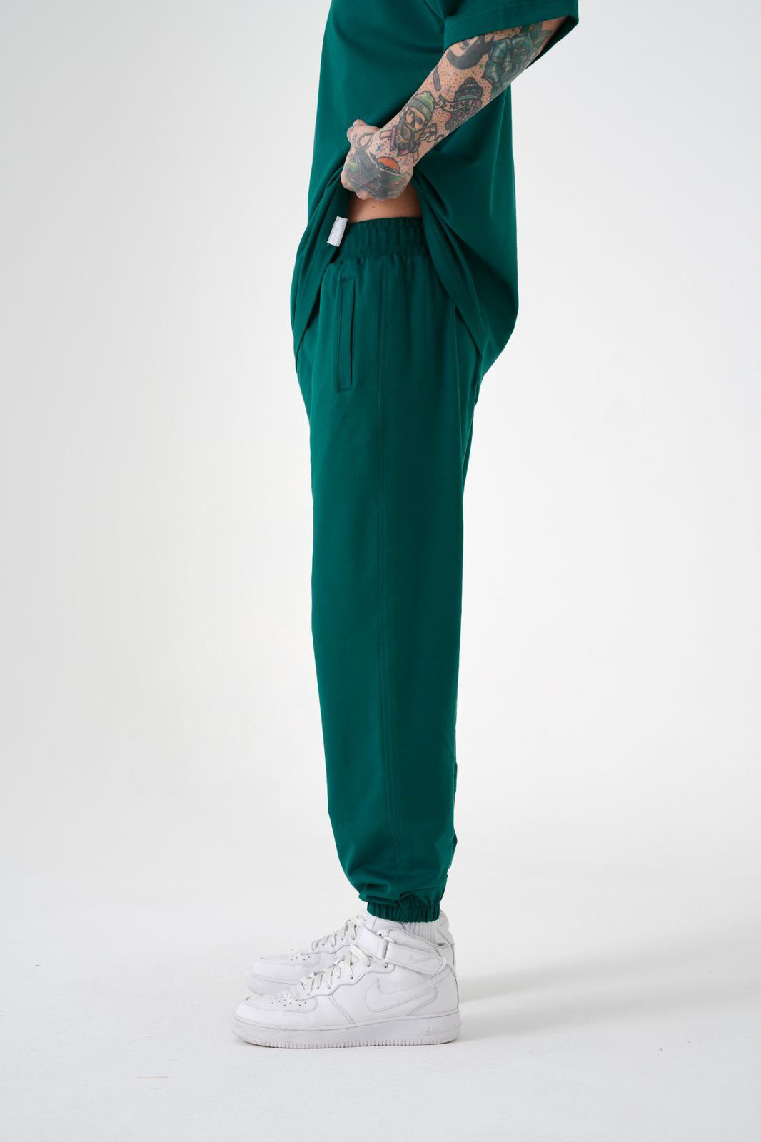 Petrol Relaxed Basic Jogger
