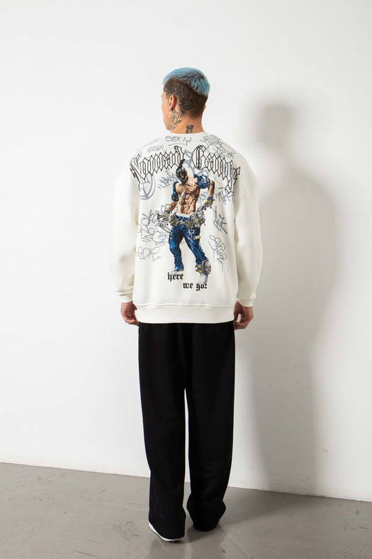 White Nomad Gangs Sweatshirt