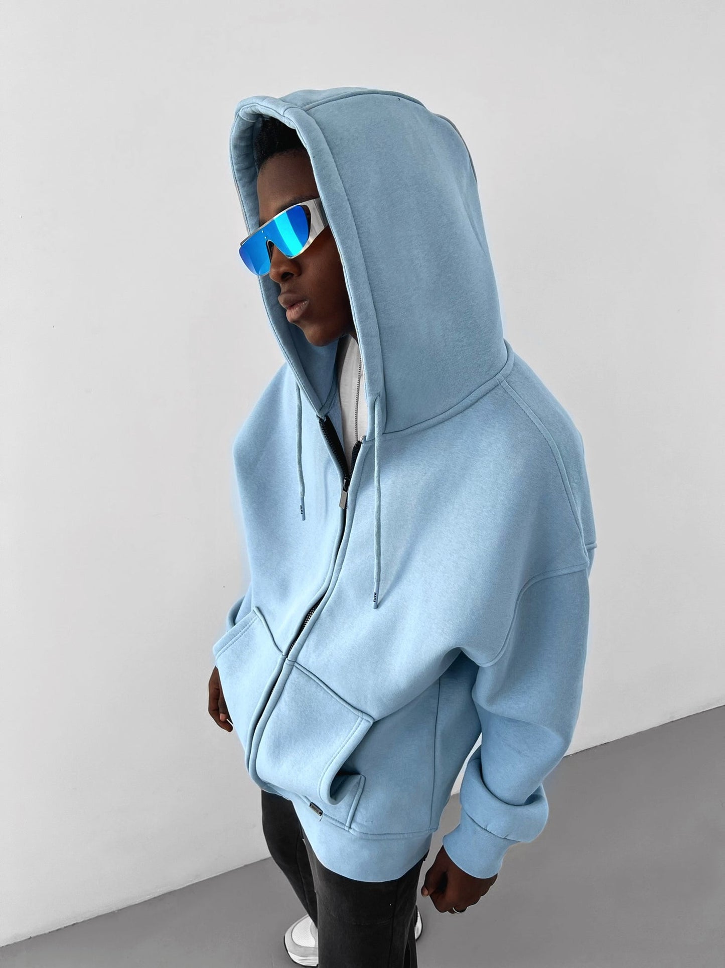 Light Blue Oversize Jacket