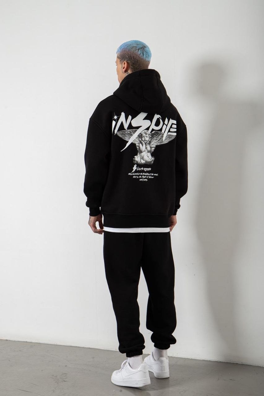 Black Inspie Hoodie