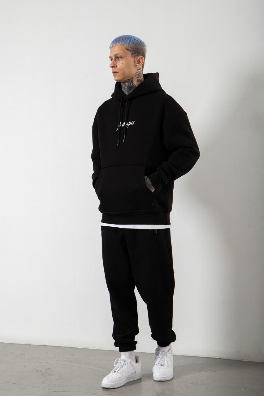 Black Inspie Hoodie
