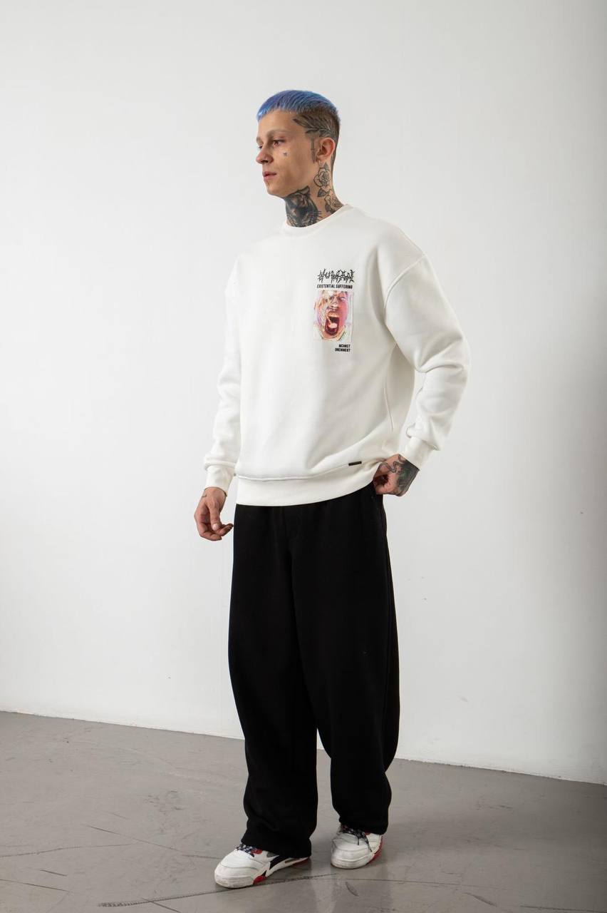 White Wilding Sweatshirt