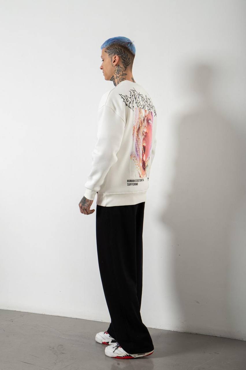 White Wilding Sweatshirt